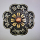 Concho Set AB36-Fleur-de-lis