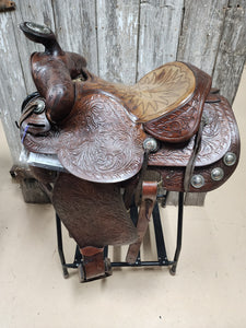 Used Saddle 15" Dark Oil (23-950)