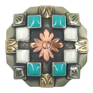 Concho Set  TRQ Mosaic 99Q4CN