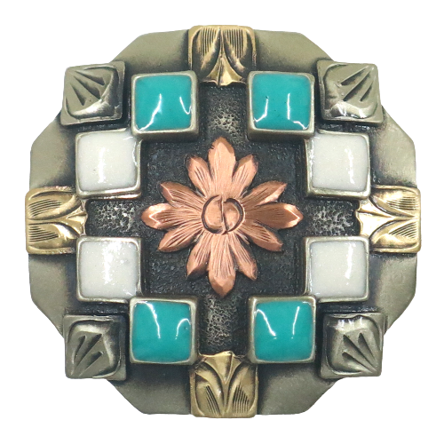 Concho Set  TRQ Mosaic 99Q4CN
