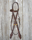 Bronco Billy's Headstall - Browband