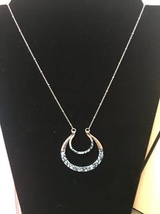 Turquoise Horseshoe Design Necklace (NSTRQCR)