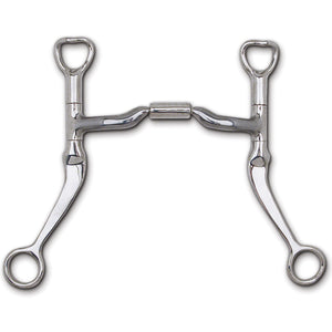 Myler Flat Shank with Sweet Iron Low Port Comfort Snaffle (89-11045)