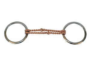 Double Twisted Wire Ring Snaffle (255511)