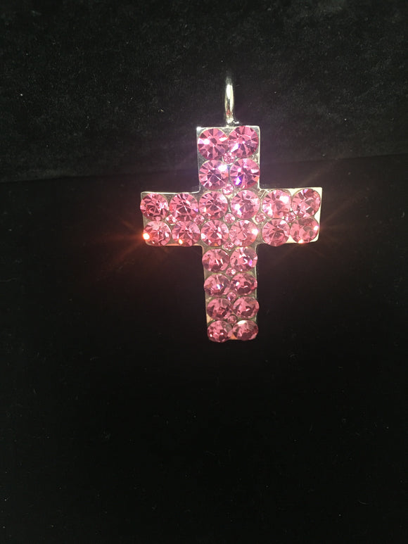 Pink Cross Pendant (PPKCR)