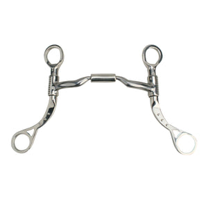 Myler MBT Shank with Sweet Iron Low Port Comfort Snaffle (89-61045)