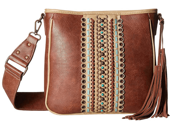 Blazin Roxx Western Handbag Laney Messenger Brown (N7512102)