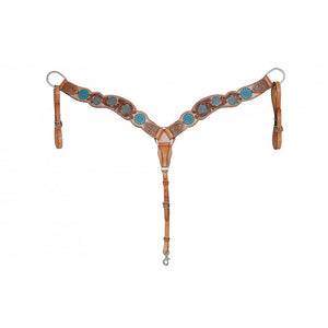 Rafter T Zuni Turquoise Breast Collar (BC967A)